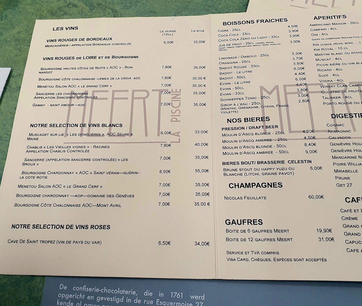 Menu Meert Musee De La Piscine-4